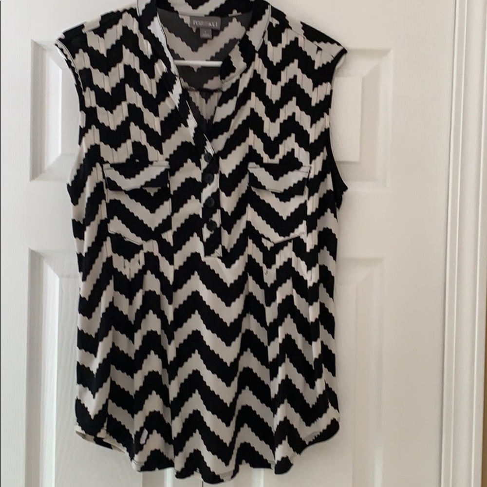 DressBarn sleeveless top